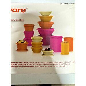 Tupperware Heritage Collection 32-Piece Food Storage Container Set